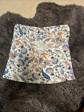 Floral Print cutout tube top